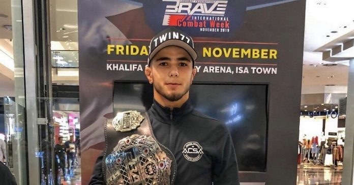 The wife of the aspiring MMA star from Salford refused a visa to see his family in the UK

