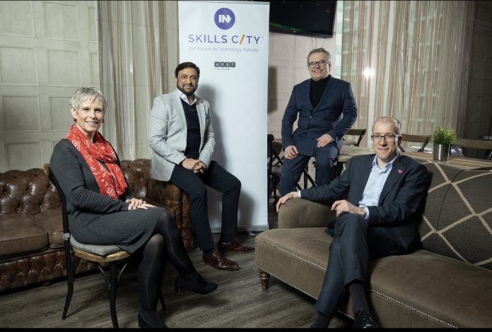 Salford's HOST launches Skills City with a commitment to accelerating 450 tech-tech careers for women and the BAME community each year


