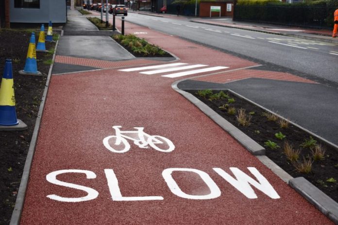 New Active Travel route open in Salford for pedestrians and cyclists in Greater Manchester bid to get people moving
